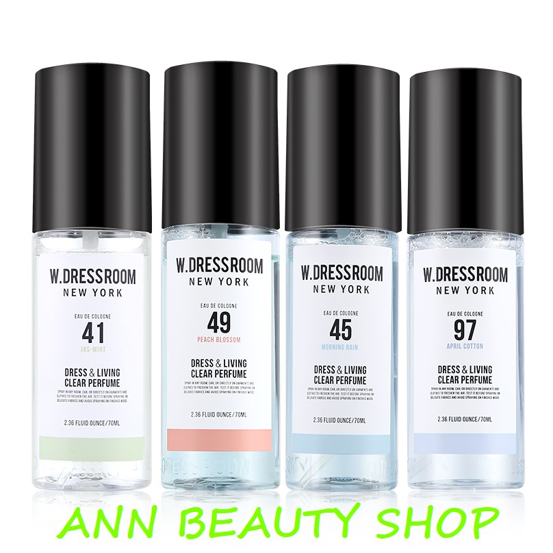 Nước xịt thơm W. Dressroom 70ml | BigBuy360 - bigbuy360.vn