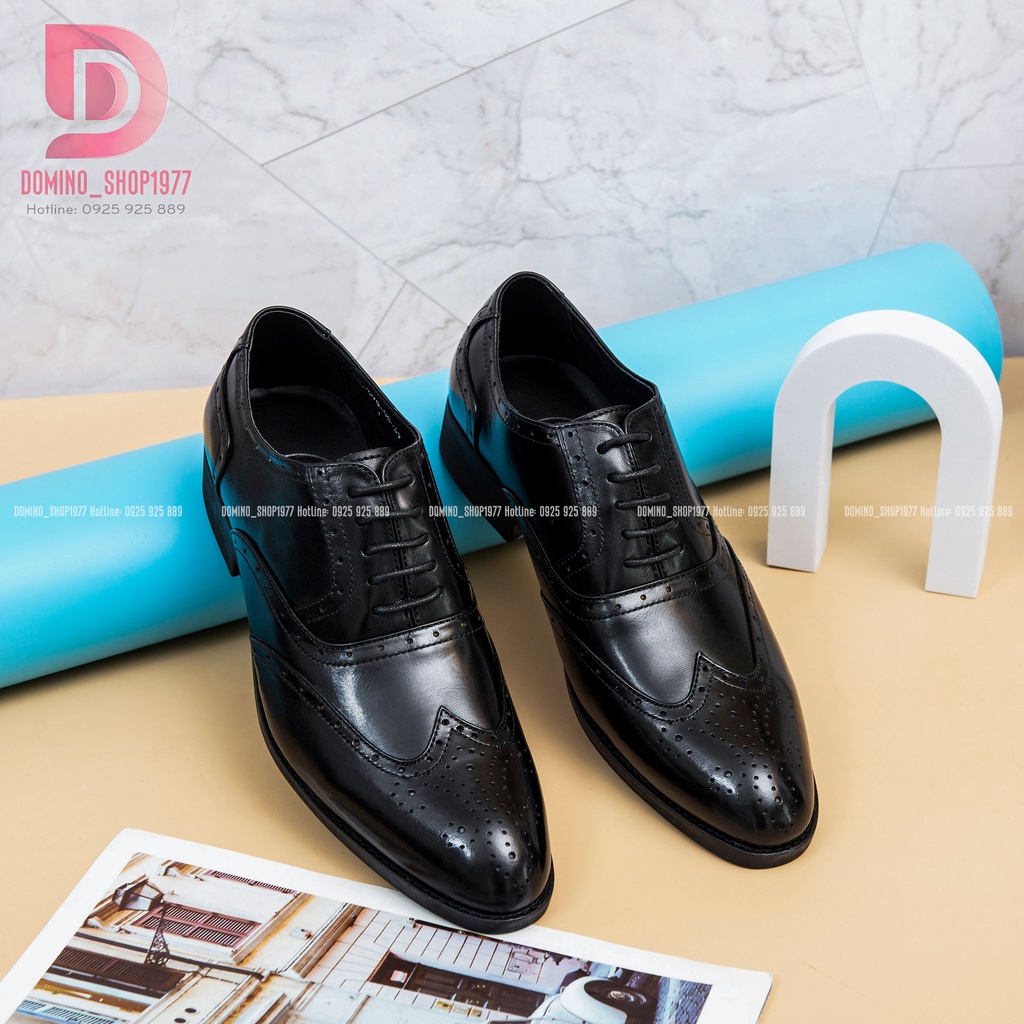 Giày Tây Oxford - GIày Công Sở - Da Bò Nhập Khẩu 100%. Bảo Hành Chính Hãng 12 tháng