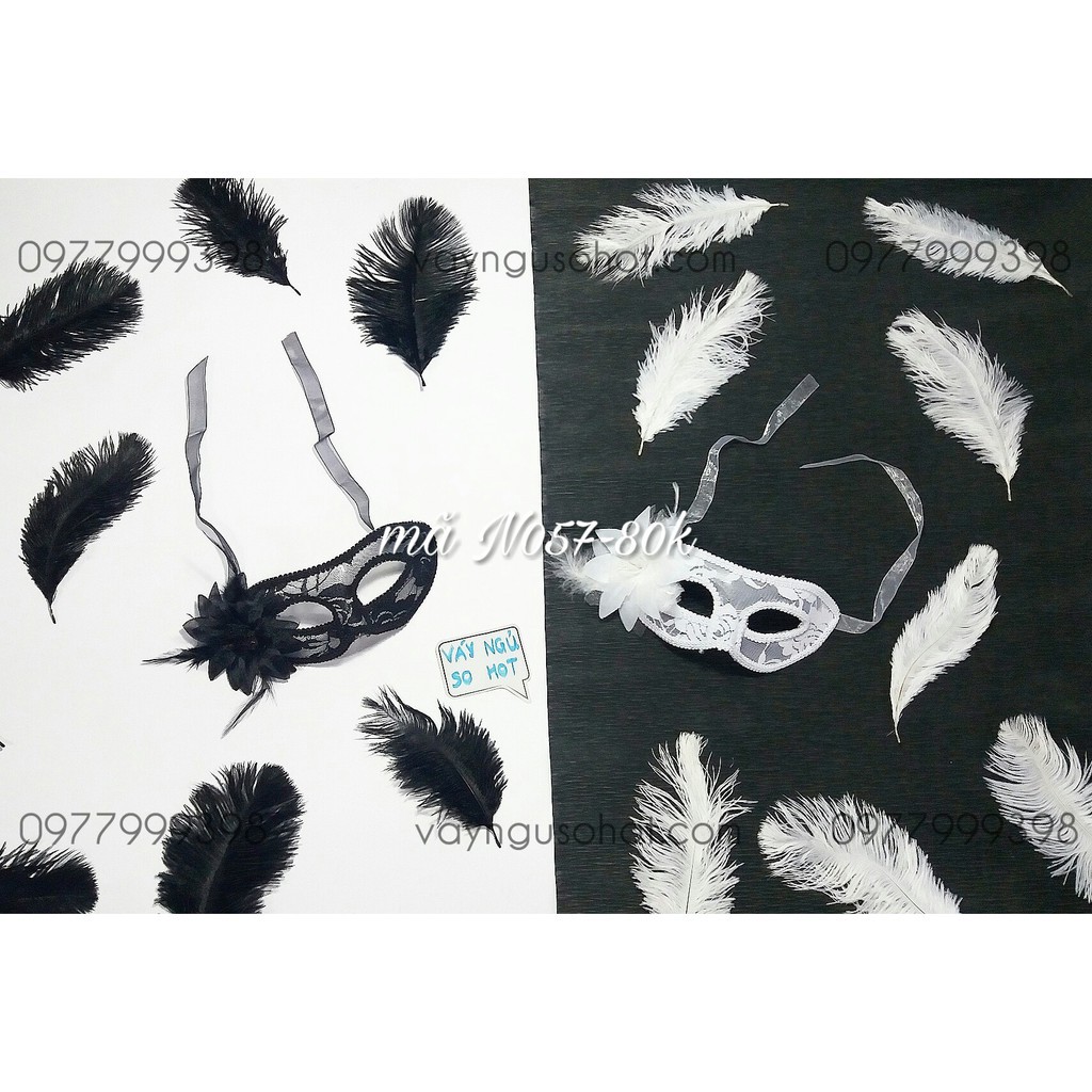 mặt nạ ren hoa N057 MÃ SP NV1131