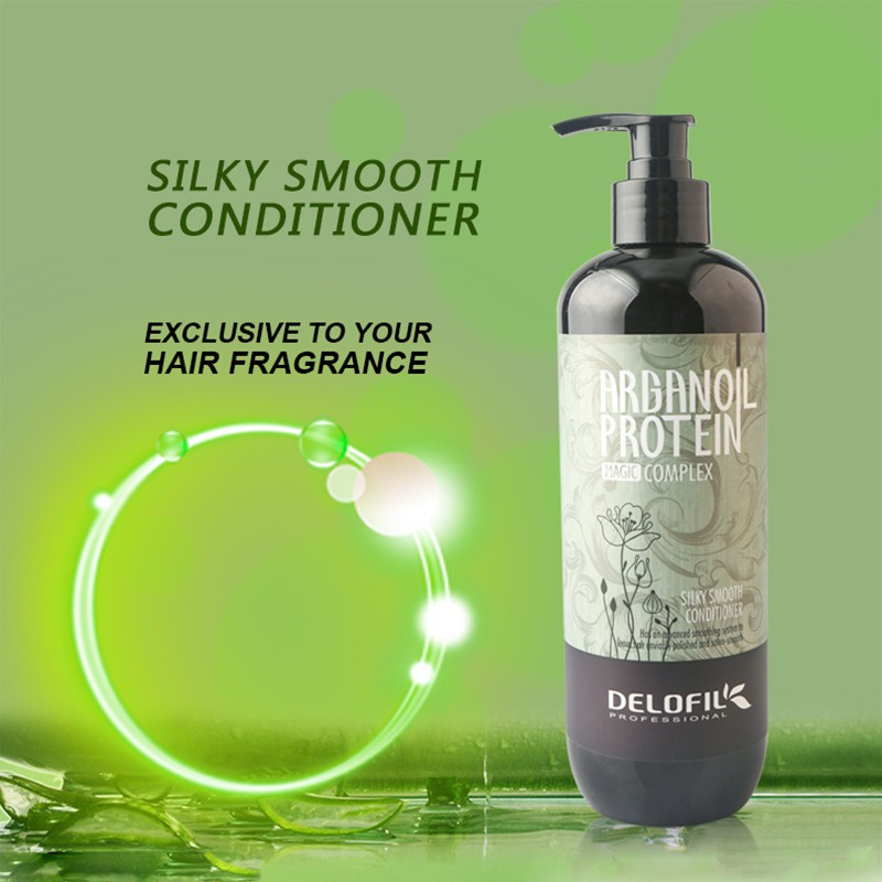 Dầu xả ngăn gàu, mềm mượt Delofil Silky Smooth Conditioner 800ml