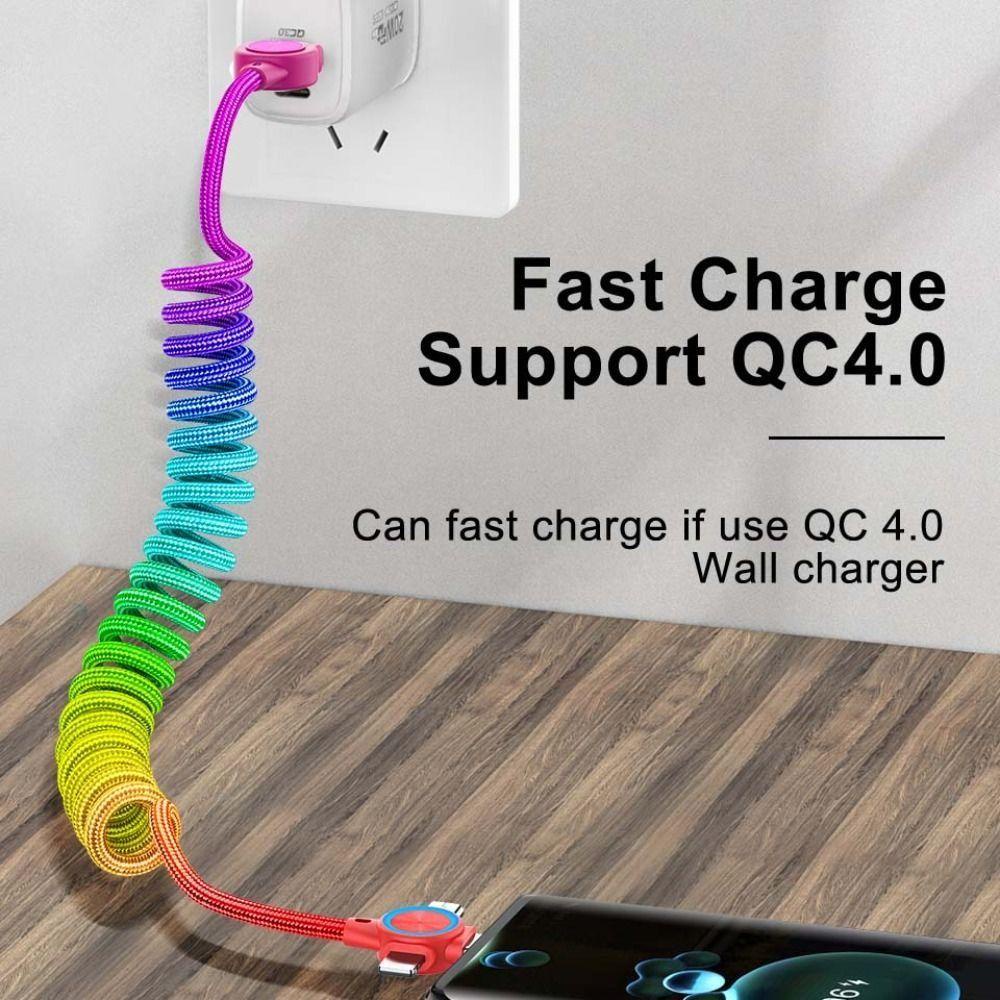 Cáp SạC Nhanh USB LoạI C 3 Trong 1 Chuyên DụNg