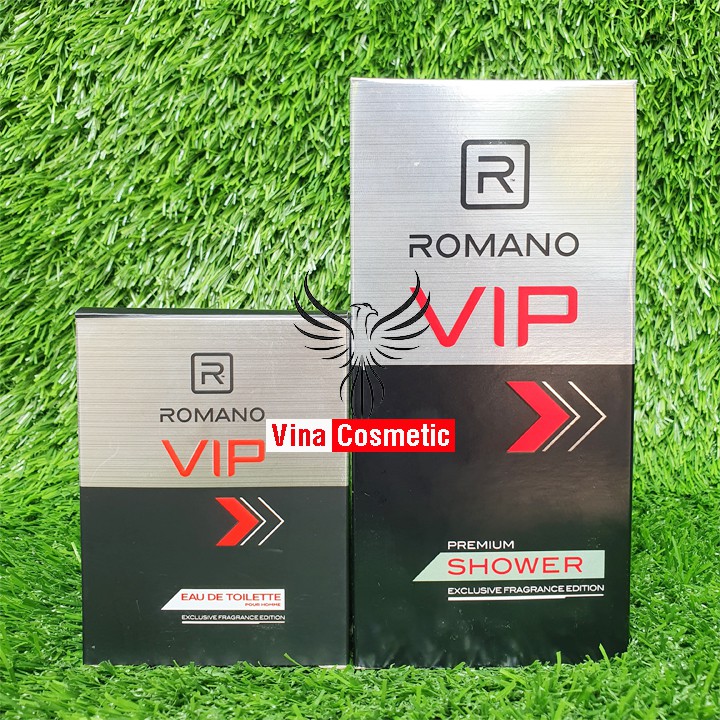 Nước Hoa Nam Romano VIP 50ml + Tặng Sữa Tắm Hương Nước Hoa Romano VIP 180g