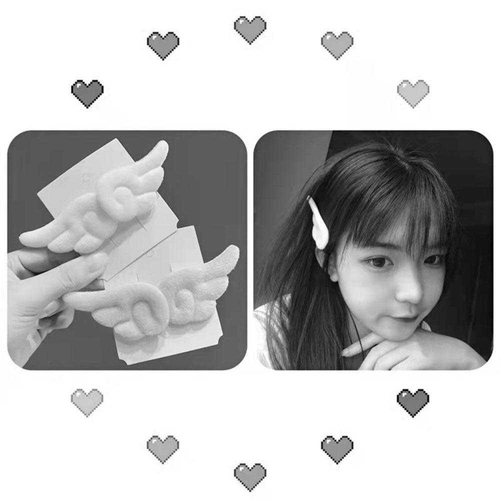 Kẹp Tóc Hình Đôi Cánh Thiên Thần Hoạt Hình Đáng Yêu Cho Bé Gái