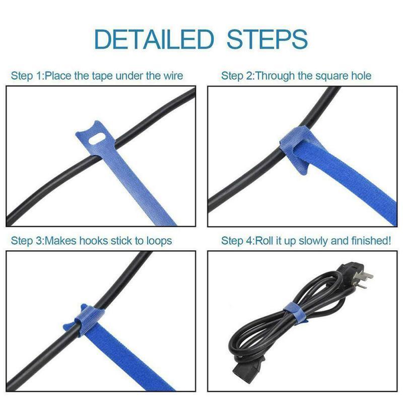 1 Dây Buộc Dây Cáp Có Thể Tái Sử Dụng