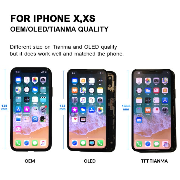 Màn Hình Cảm Ứng Lcd Thay Thế Cho Iphone X