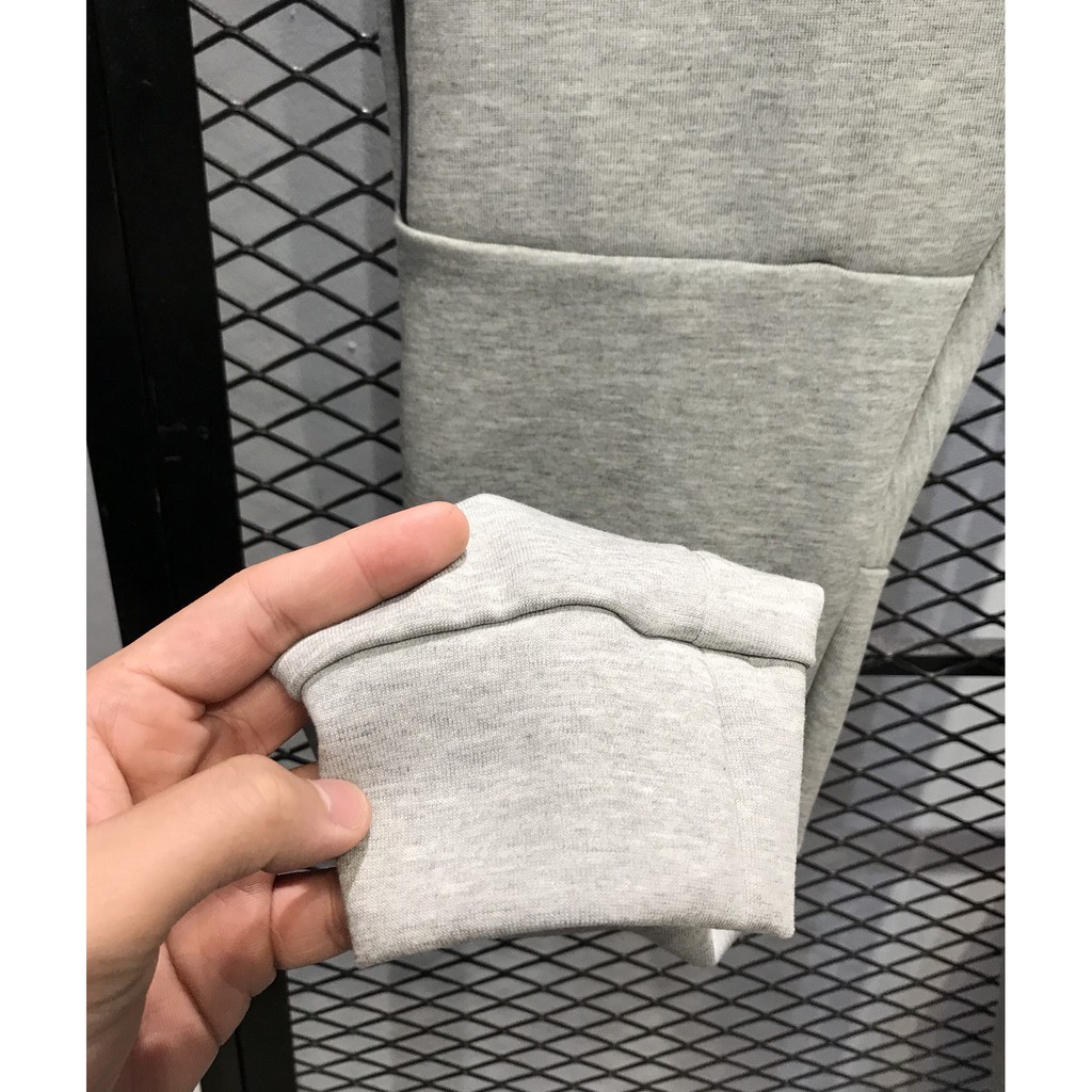 [HÀNG_CHÍNH_HÃNG] QUẦN DÀI NIKE TECH FLEECE JOGGERS - XÁM | BigBuy360 - bigbuy360.vn