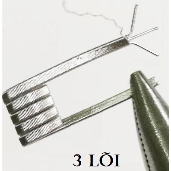 Dây điện trở Fused Clapton 2/3/4 Lõi - Full Ni80 (Đọc thêm mô tả)