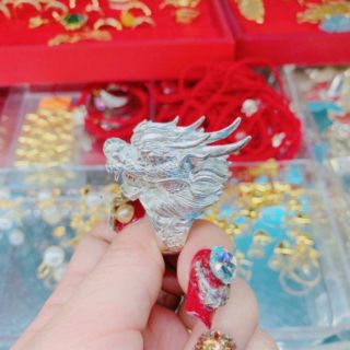Nhẫn rồng Phú Lê - bạc ta 925