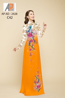 Vải áo dài giả ren
