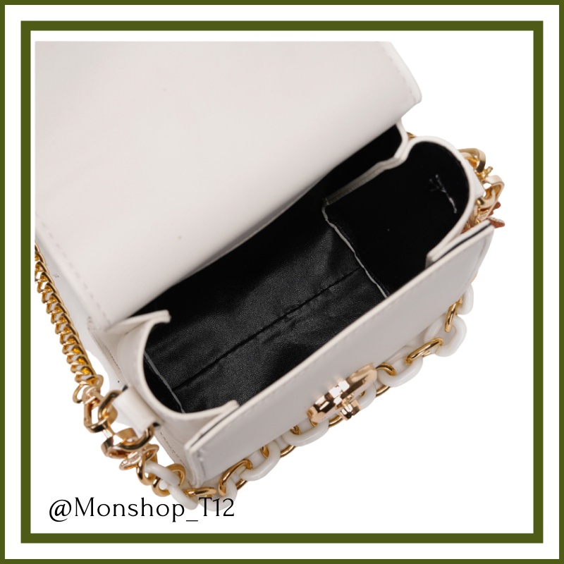 🌸sẵn hàng🌸Túi xách da mềm đeo chéo nữ CEEKAY chính hãng form đứng 2 dây đeo - T12