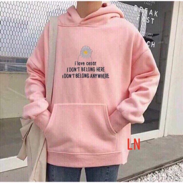 Áo hoodie I Love hoa LNG0919 | BigBuy360 - bigbuy360.vn