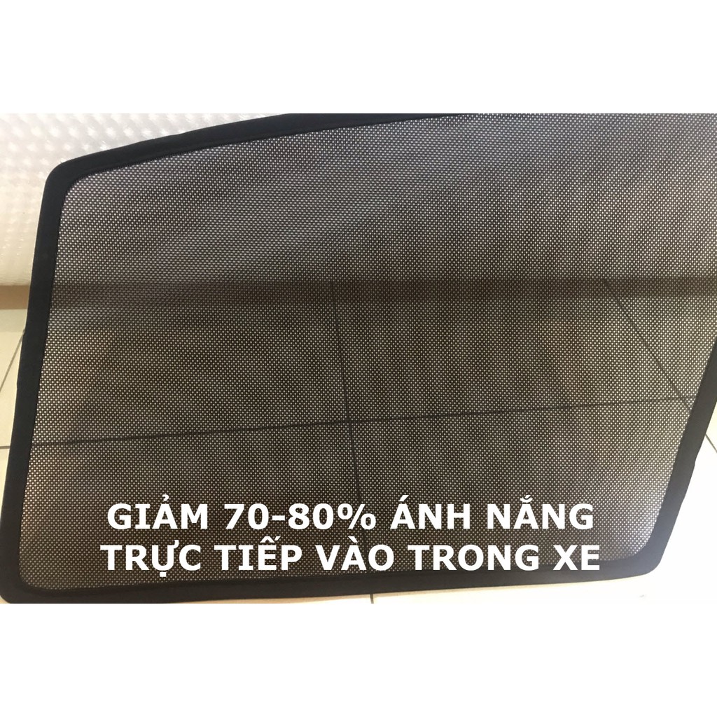 Rèm che nắng nam châm xe Honda Civic 2017- 2021 có hít nam châm- Giá 1 bộ 4 cánh