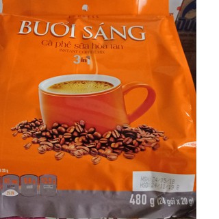 Cafe Trần Quang "Cafe Good Morning" (24 gói/20g)