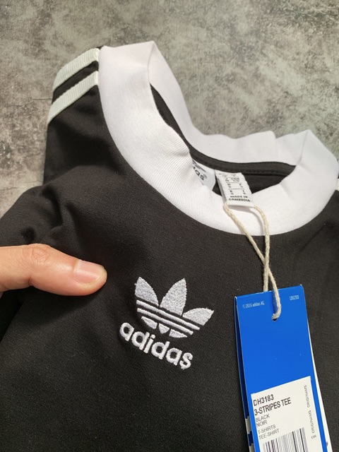 Áo Thu Đông dài tay logoo thêu ngực ba lá NỮ | BigBuy360 - bigbuy360.vn