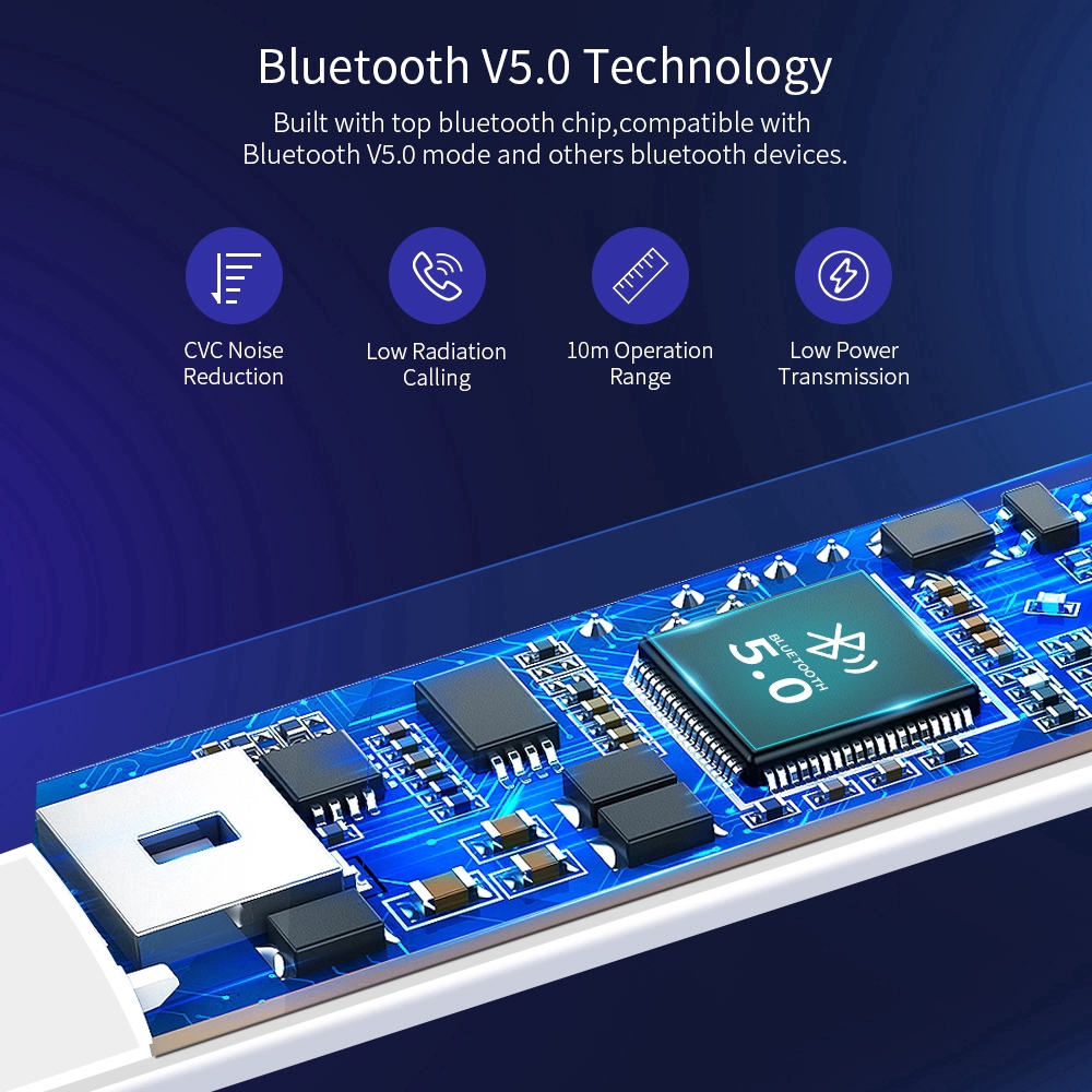 Tai nghe bluetooth không dây mini I12 TWS tích hợp micro cho Android