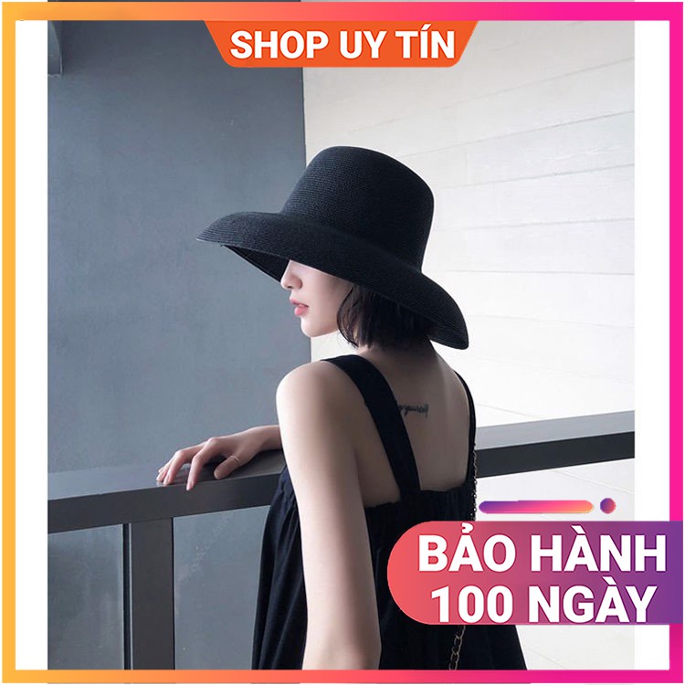 Mũ Đi Biển - Nón Cói Rộng Vành Vintage Cao Cấp Nữ Đẹp