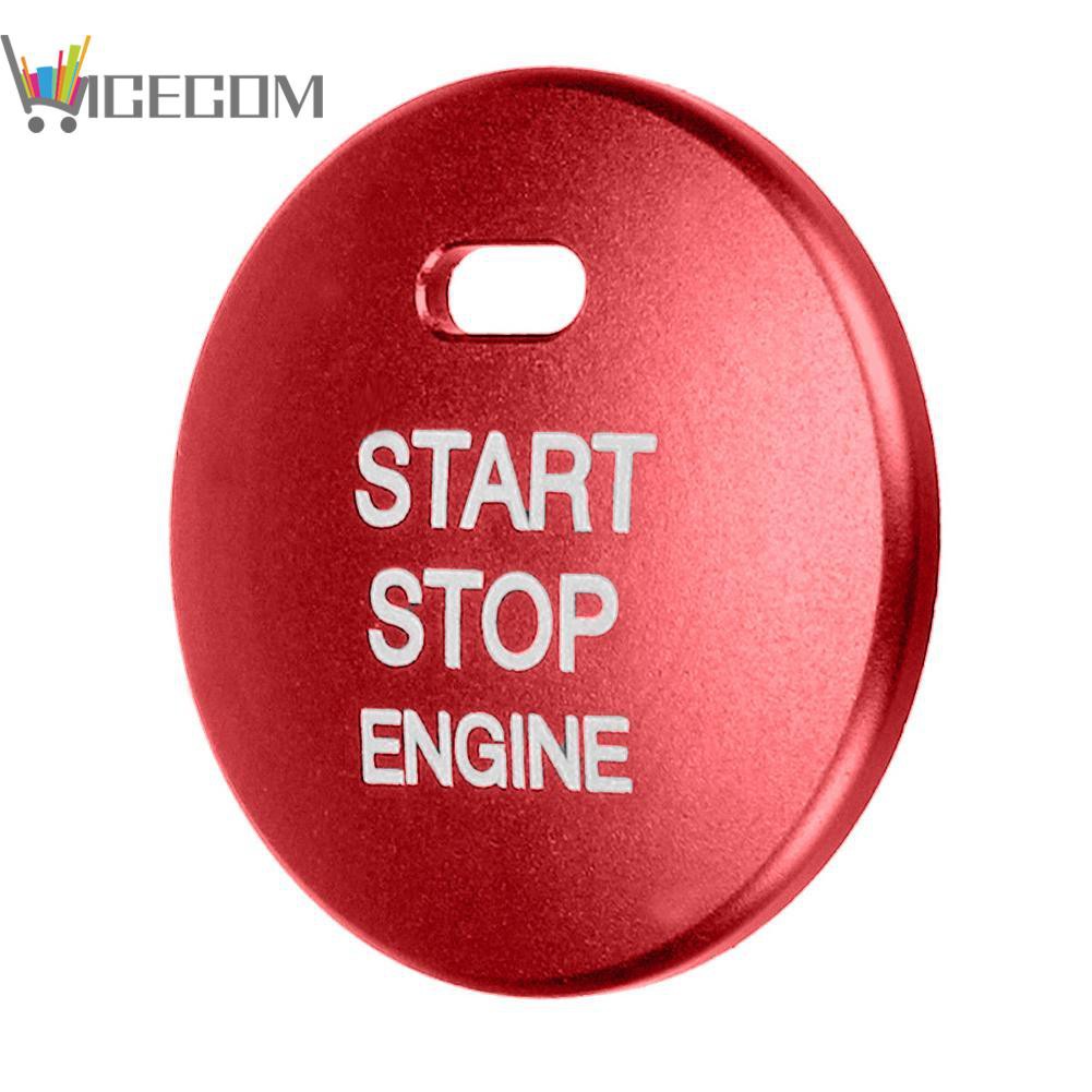 Nice_Car Engine Start Stop Push Button Cap Cover Trim for Mazda 3 Axela CX-3-4-5☆