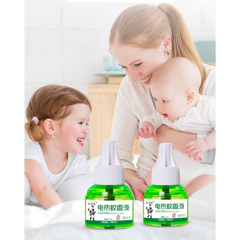 Đèn đuổi muỗi Hàn Quốc kèm 2 lọ tinh dầu diệt muỗi và côn trùng đến 99%. An toàn cho trẻ nhỏ