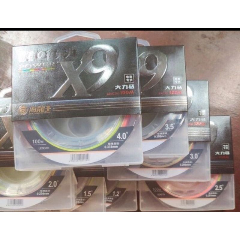 SIÊU ƯU ĐÃI _Dây dù câu cá x9