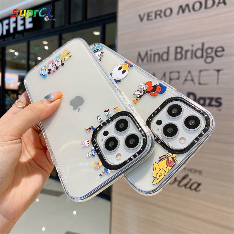 Ốp Điện Thoại Silicon Mềm Chống Sốc Họa Tiết Hoạt Hình Cho iPhone 12 11 Pro Max XR X XS Max 7 8 Plus