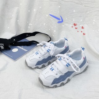 Giày sneaker đế thô mũi tròn (có ảnh thật)