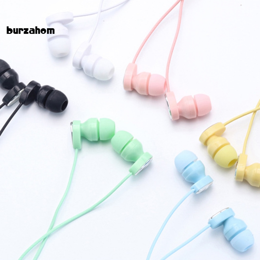 Tai Nghe Nhét Tai Bur L106 Jack 3.5mm Có Micro Âm Thanh Siêu Trầm Cho Điện Thoại