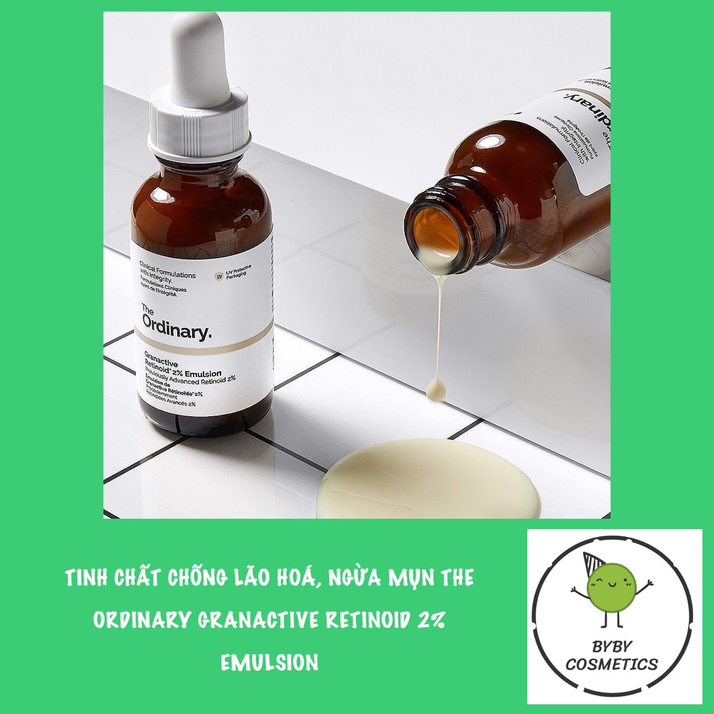 Granactive Retinoid 2% Emulsion - Tinh Chất Chống Lão Hóa Ngừa Mụn The Ordinary