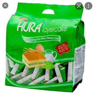 Bánh Bông Lan Cuộn Hura loại 360g- 390g