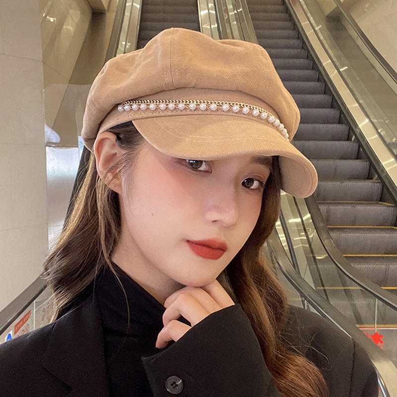 Mũ nồi phong cách cổ điển Nhật Hàn thời trang thu đông dành cho nữ