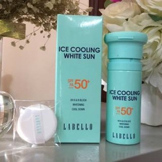 Kem chống nắng ice cooling white sun labello spf50+ pa+++