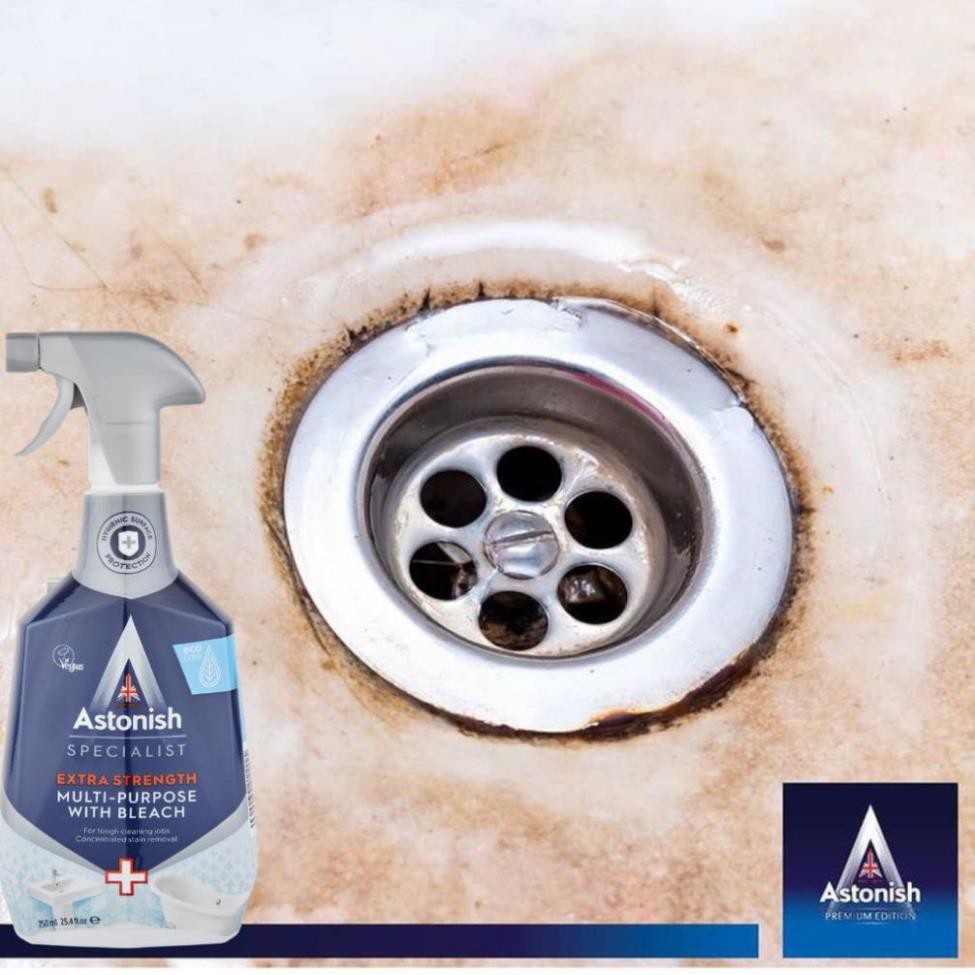 Bình xịt tẩy rửa nhà vệ sinh Astonish C6780