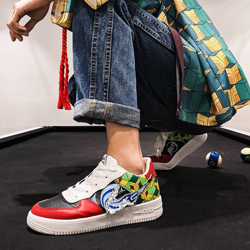 The Blade of Ghost Slayer Autumn New Casual All-match giày nam Sáng tạo | BigBuy360 - bigbuy360.vn