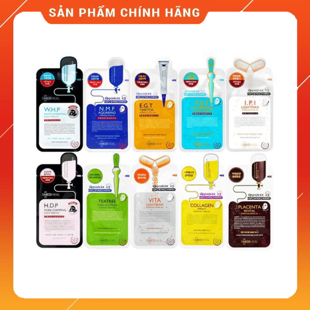 Lẻ miếng Mask Mediheal đủ vị - auth - sẵn | BigBuy360 - bigbuy360.vn