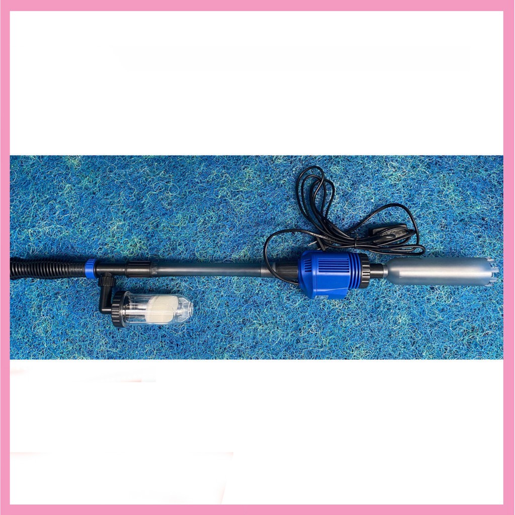 Máy vệ sinh bể cá SUNSUN HXS-02 (lực hút mạnh, có hũ lọc)