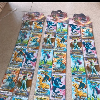 Bài pokemon dây ( dây 12 gói )