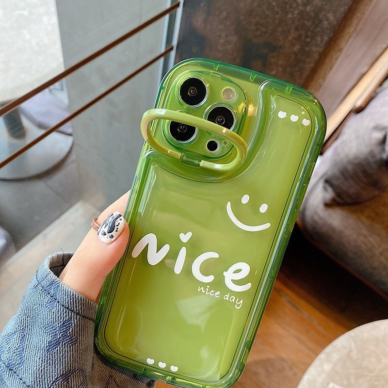 Ốp Điện Thoại Túi Khí In Chữ Cá Tính Cho iPhone 12 13 14 11 Pro Max X Xs Max Xr rfhb2