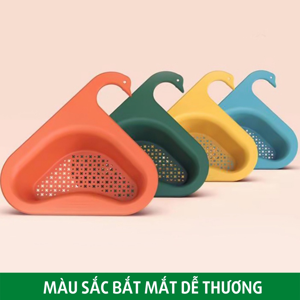 Lọc rác bồn rửa bát thiên nga khay chặn rác rửa chén thông minh đa năng