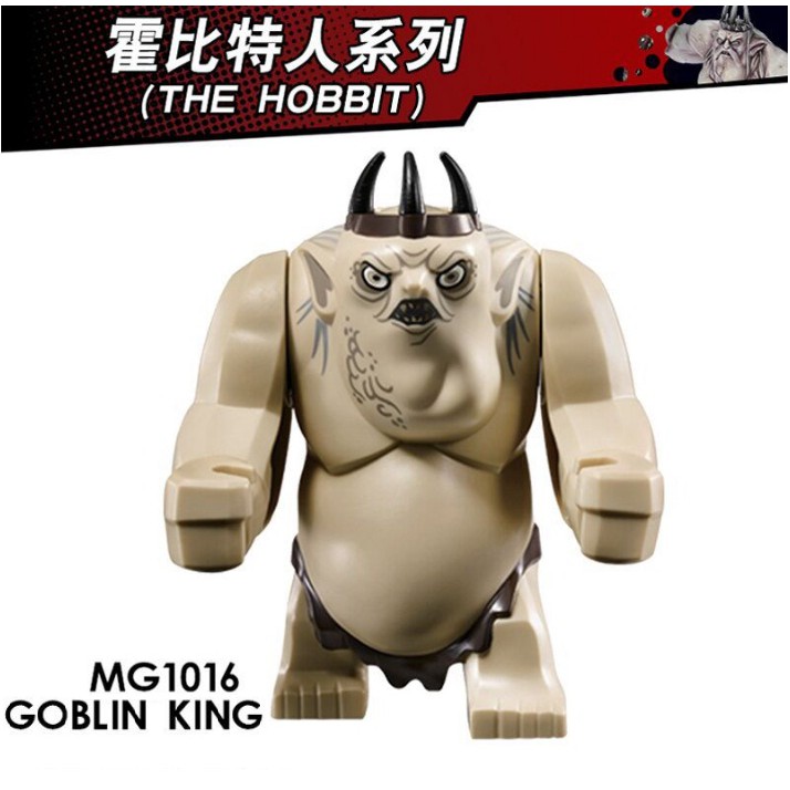 BIGFIG Nhân Vật Goblin King Trong Phim The Hobbit Siêu Kinh Điển MG1016