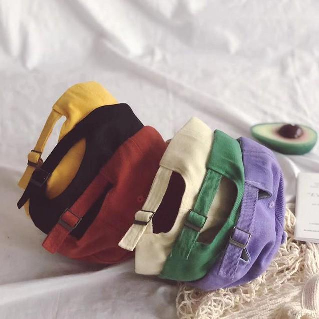 Mũ lưỡi trai thêu hình dễ thương cho bé