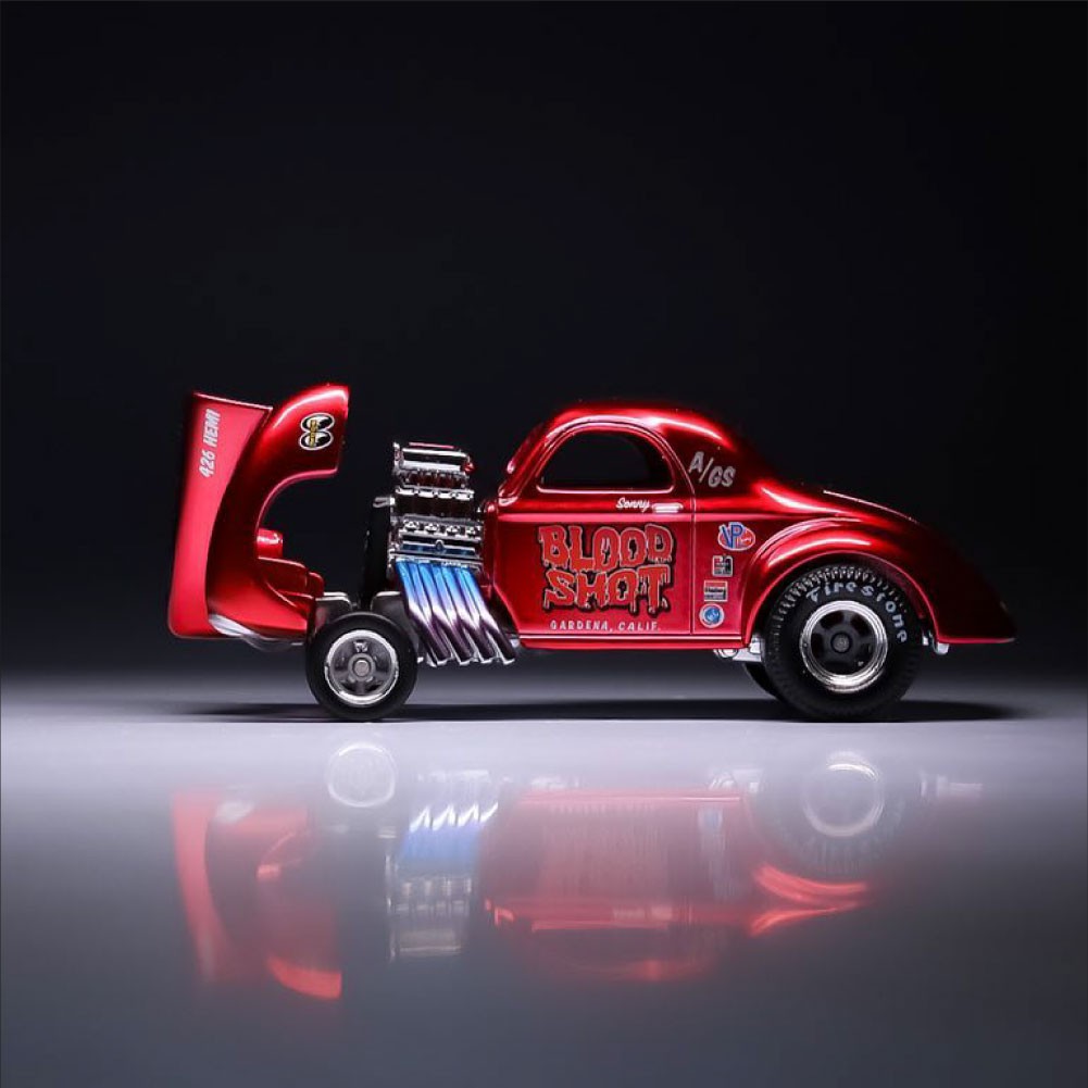Xe mô hình HOT WHEELS '41 Willys Gasser Collectors Convention 2020