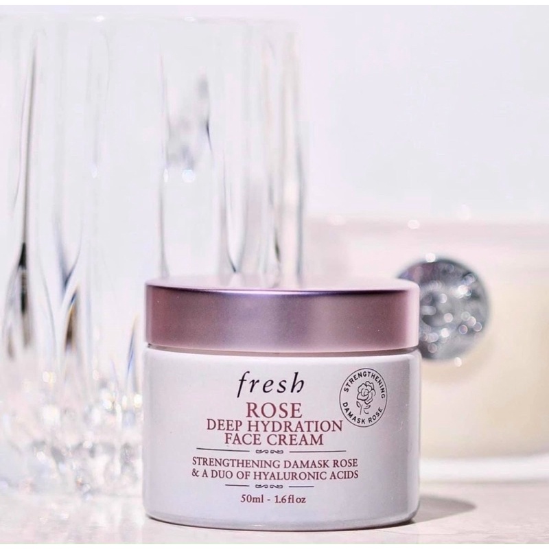 Fresh Kem Dưỡng Cấp Ẩm Hoa Hồng Fresh Rose Deep Hydration Face Cream