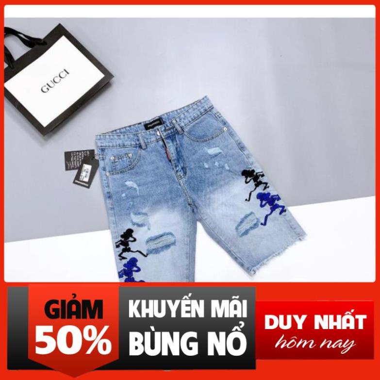 quần jean nam DSQ ngố rách ống -quần jen nam ngắn đẹp Xịn 2022 New