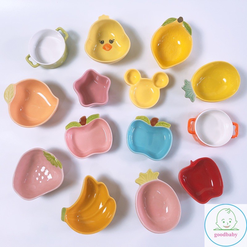 Bát Ăn Dặm Kiểu Nhật ,Bát Gốm Sứ Mini Cao Cấp Cho Bé Goodbabyvn