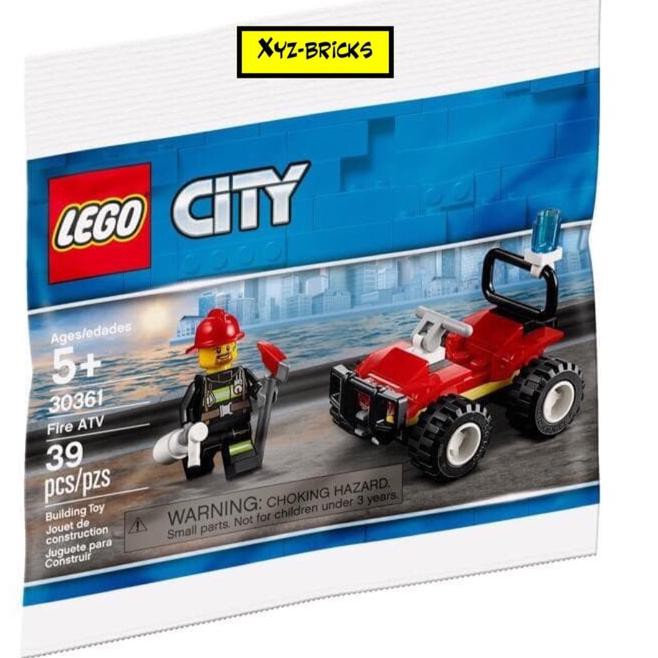 1 Mô Hình Đồ Chơi Lắp Ráp Lego -! City Fire Atv (Max Mua 1) Ayo Diorder