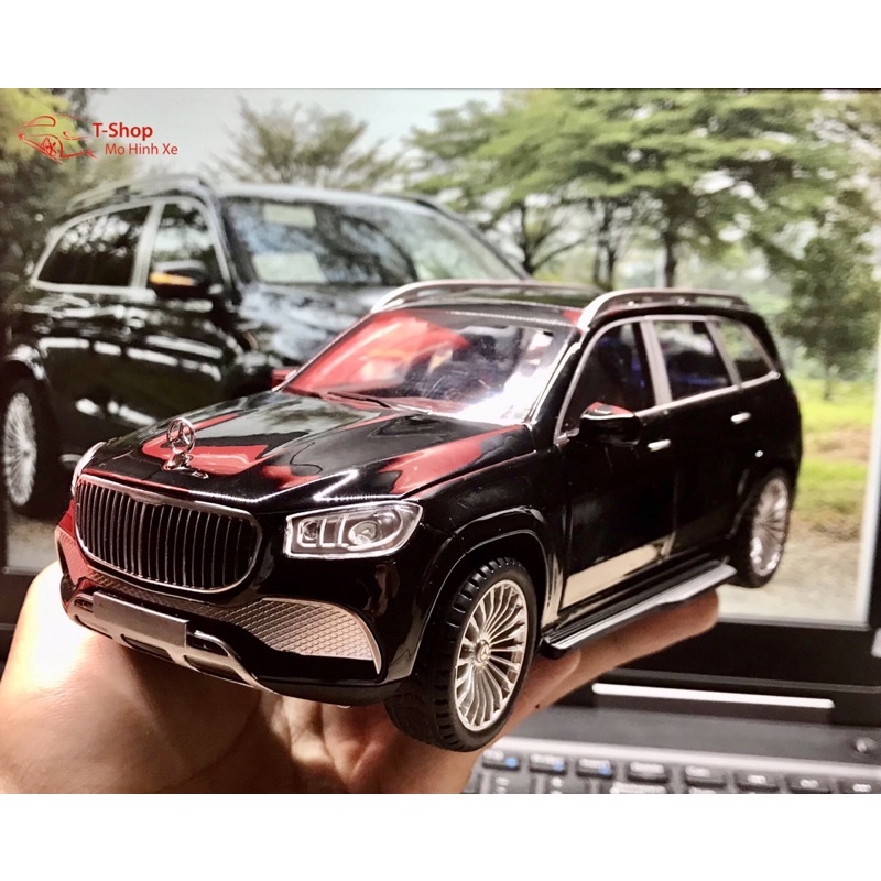 Xe mô hình, Mô Hình Xe Ô tô Mercedes Maybach GLS600 Tỷ lệ 1:24 hãng CHIMEI ơi