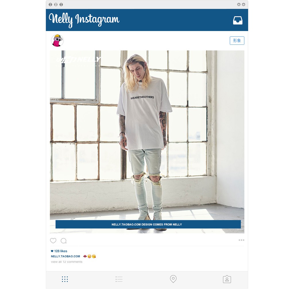 Áo phông cộc tay unisex Nelly - Wearetheothers | BigBuy360 - bigbuy360.vn