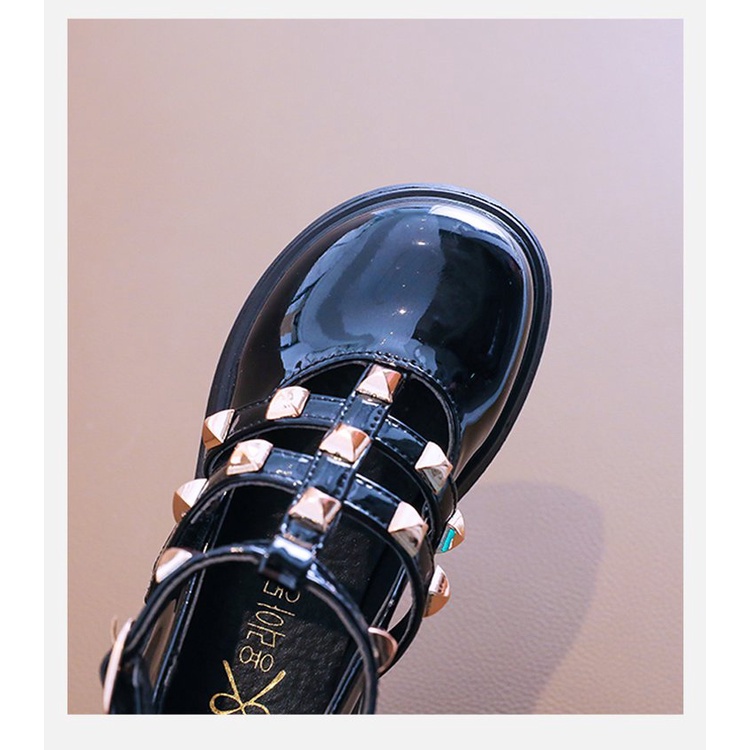 Giày Da Thoải Mái Phong Cách Hàn Quốc Cho Bé Gái Từ 3-18 Tuổi