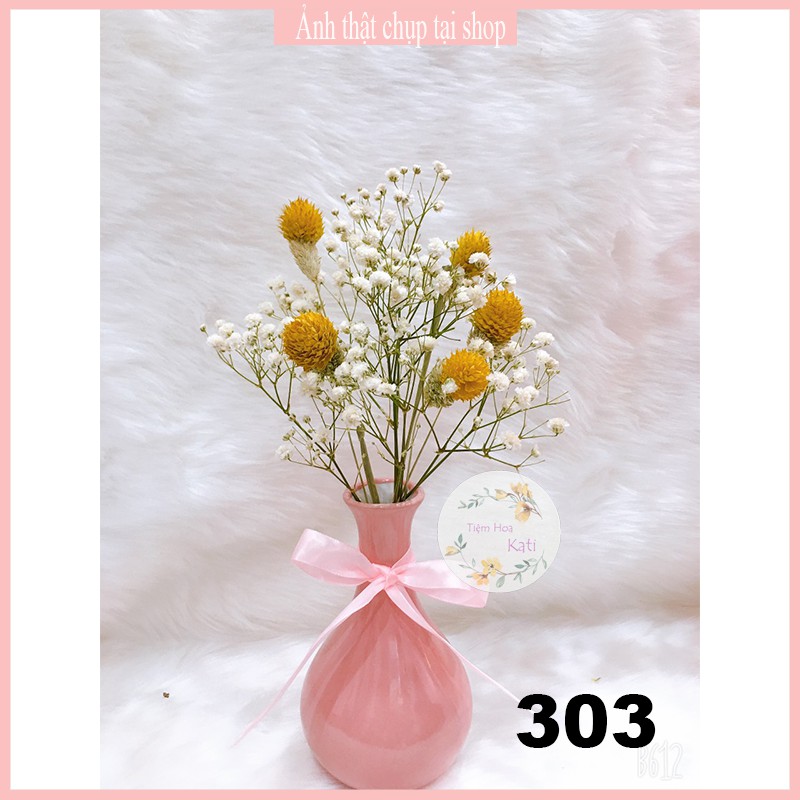 Hoa khô - THIÊN NHẬT - Decor-  trang trí cafe, trà chanh, trà sữa, quán ăn, hoa baby.