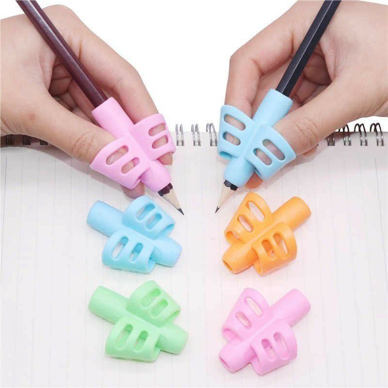 Đệm định vị cao su mềm tay cầm bút cho bé