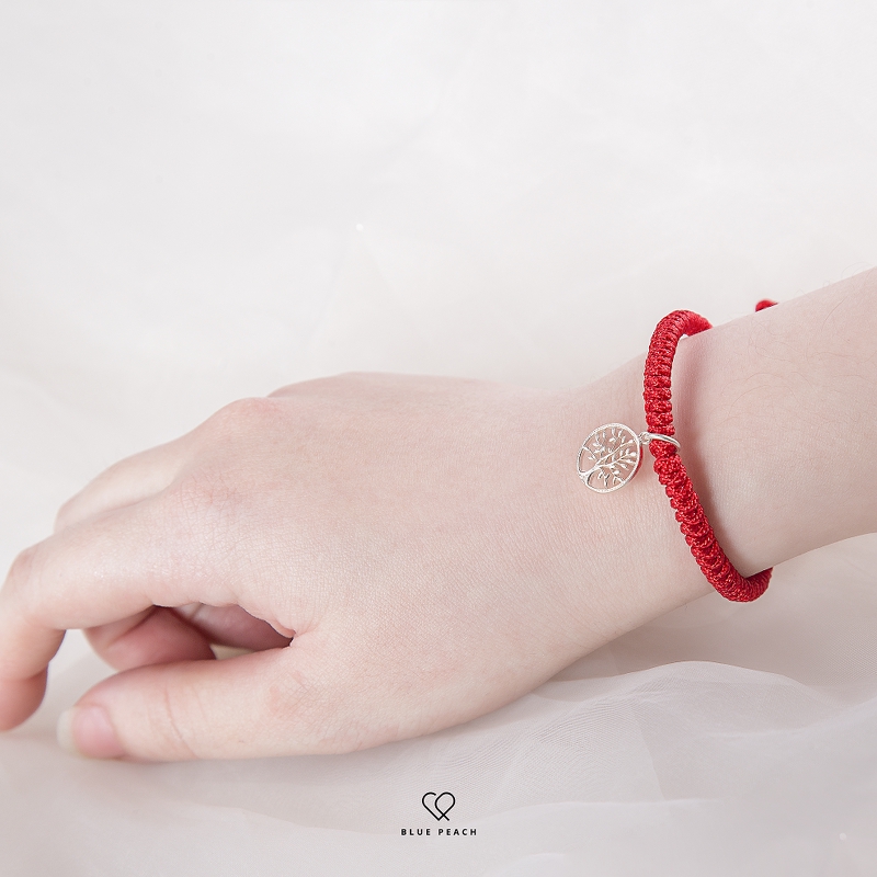 Lắc Tay Bạc Blue Peach Lucky Charm LT868 | BigBuy360 - bigbuy360.vn